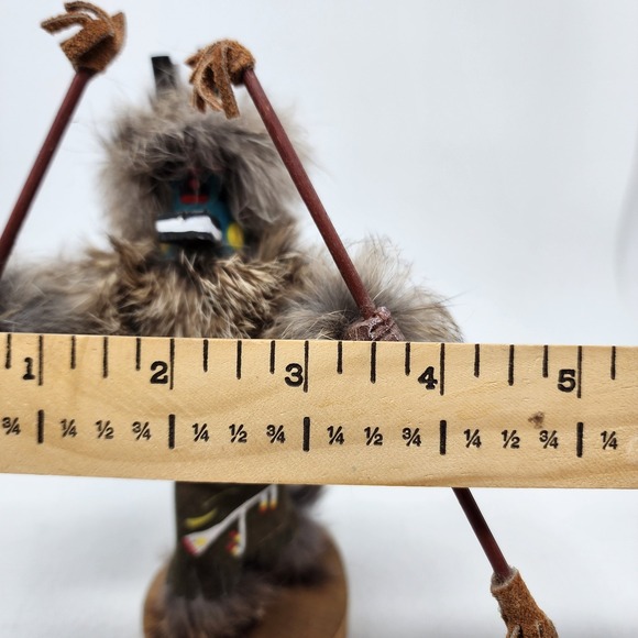 Vintage N. Desiderio Navajo "Antelope" Dancer Kachina Katsina Doll 7.5" - Picture 14 of 14